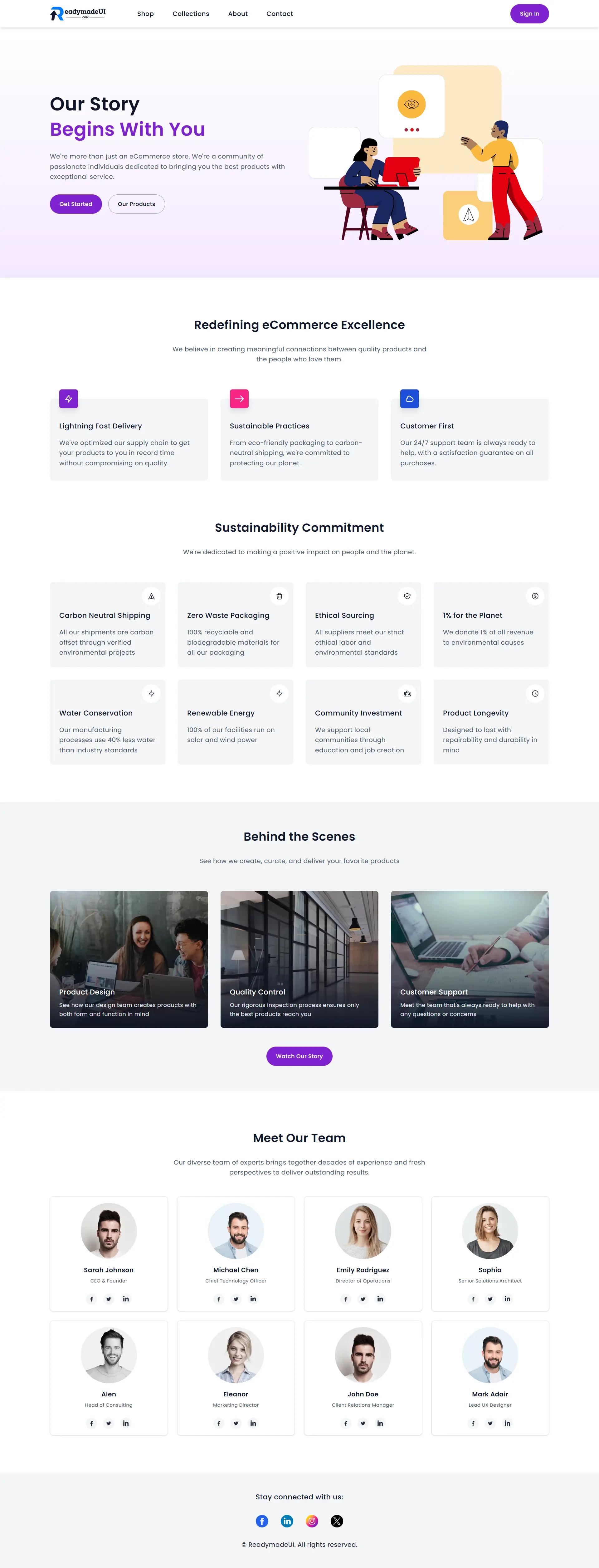 tailwind CSS about-landing-page-example-3 image